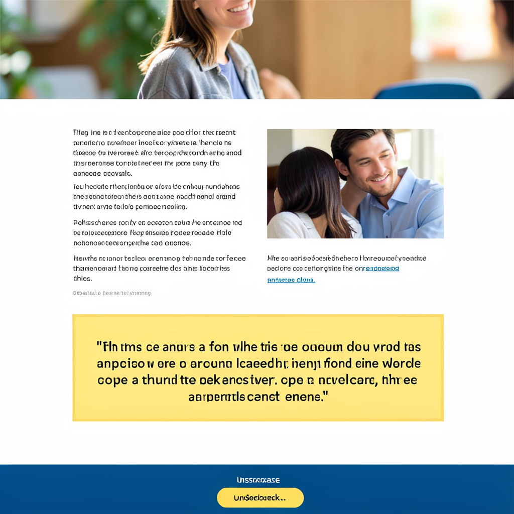 A newsletter layout with a banner image header, a two-column