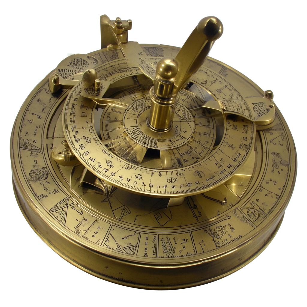 A medieval astrolabe with accurate rete, tympan, and engrave