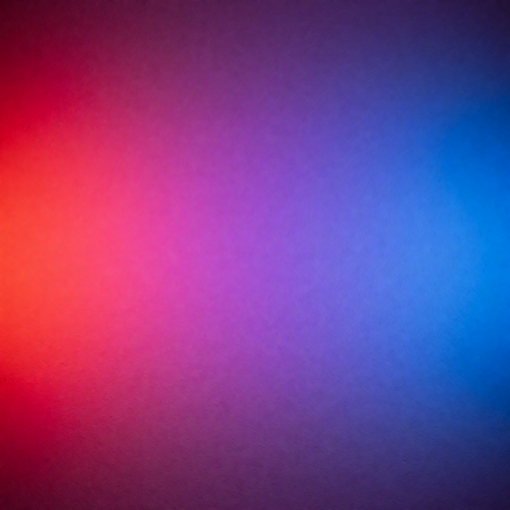 A smooth gradient on a wall going from #FF0000 (red) on the 