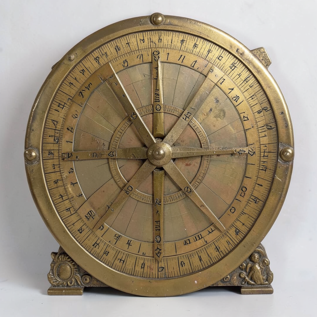 A medieval astrolabe with accurate rete, tympan, and engrave