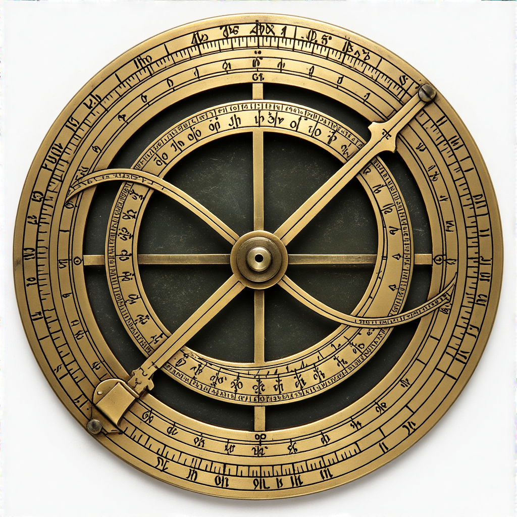 A medieval astrolabe with accurate rete, tympan, and engrave