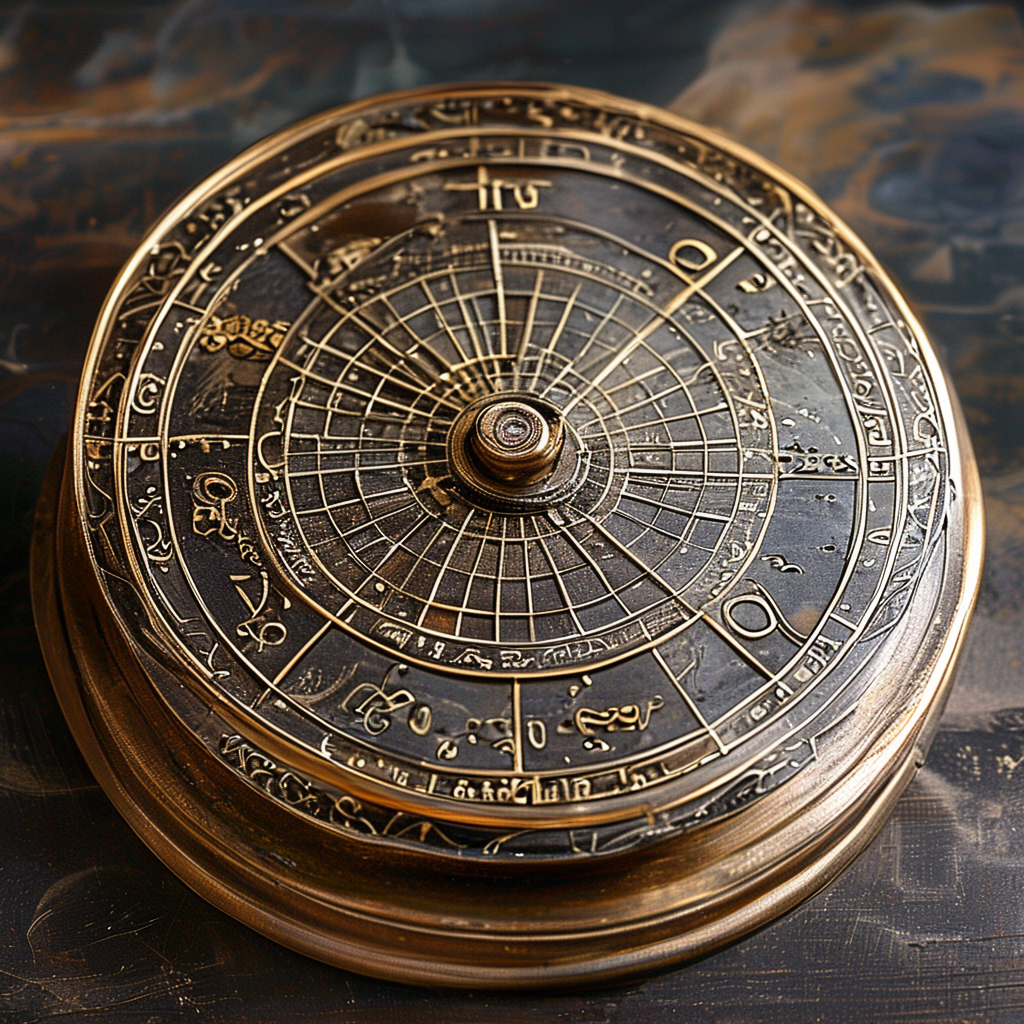 A medieval astrolabe with accurate rete, tympan, and engrave