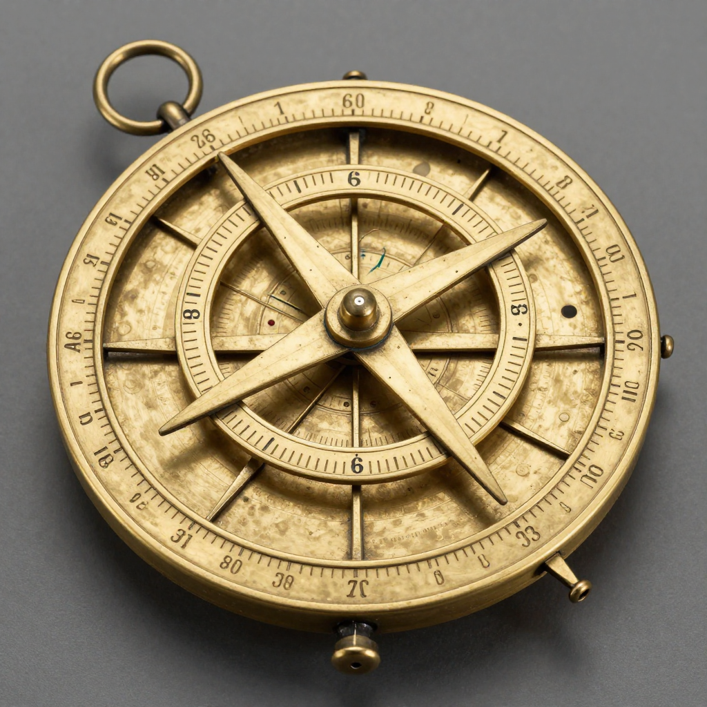 A medieval astrolabe with accurate rete, tympan, and engrave